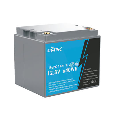 12.8V 50Ah 鉛からリチウム電池